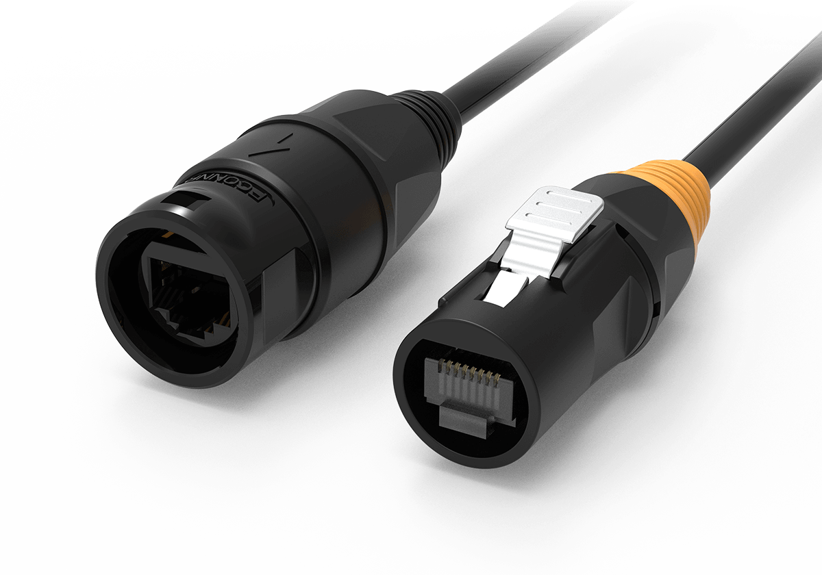 RJ45-06信号对接连接器