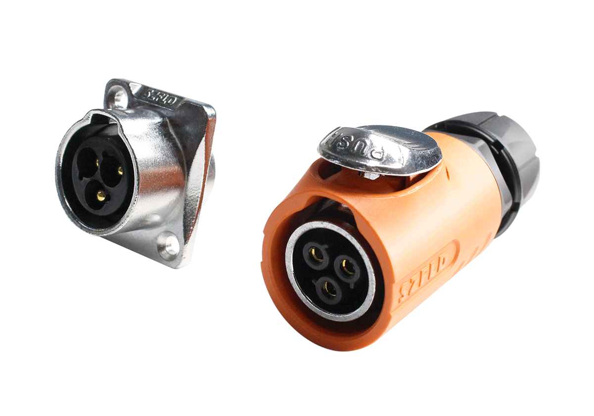 FA20反装橙色电源连接器